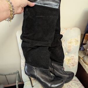 INC International Concepts Over The Knee Boots Size 9